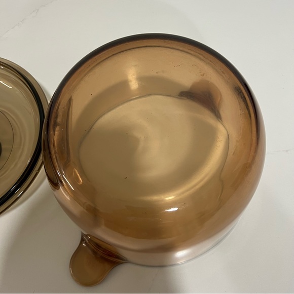 Visions 3.5L Amber Kitchen Cookware Stock Pot w/ Lid - Picture 11 of 16